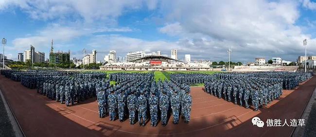 華僑大學軍訓2